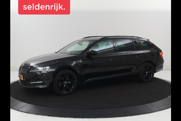 Škoda Superb 1.4 TSI iV Sportline | SOH 96,3% | Stoelverwarming | Alcantara | Adaptive cruise | Camera | Carplay | Matrix LED | Stuurverwarming | Virtual Cockpit | Navigatie | Parkeerhulp | Sportstoelen | Sfeerverlichting | PHEV | Plug In