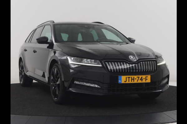 Škoda Superb 1.4 TSI iV Sportline | SOH 96,3% | Stoelverwarming | Alcantara | Adaptive cruise | Camera | Carplay | Matrix LED | Stuurverwarming | Virtual Cockpit | Navigatie | Parkeerhulp | Sportstoelen | Sfeerverlichting | PHEV | Plug In