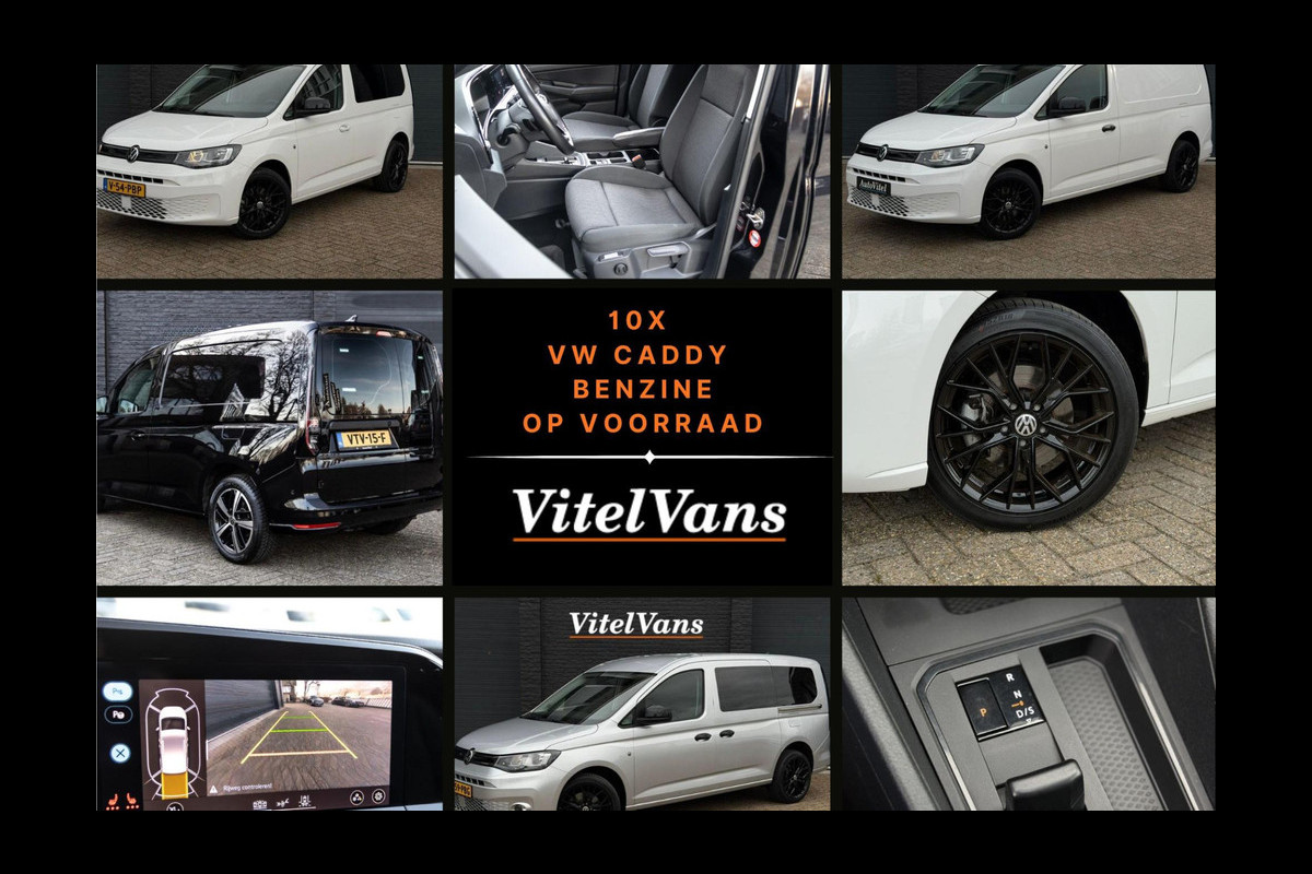 Volkswagen Caddy Cargo 1.5 TSI DSG-7 | Ergo | Camera | Carplay | ACC | Groot Scherm