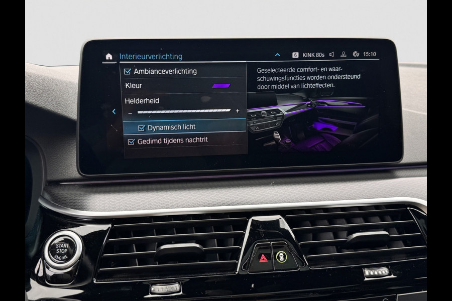 BMW 5 Serie Touring 530e M-Sport | Pano | Head Up | Sfeer | Camera | Dealer onderhouden | Driving Assistance Pro | Carplay