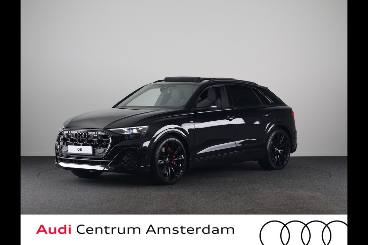 Audi Q8 Pro Line S 55 TFSI e 394 pk | Bang & Olufsen Premium 3D | Glazen panoramadak | Vierwielbesturing | Assistentie. plus, remote park |