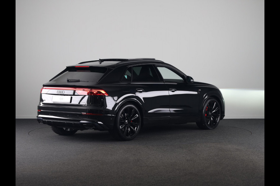 Audi Q8 Pro Line S 55 TFSI e 394 pk | Bang & Olufsen Premium 3D | Glazen panoramadak | Vierwielbesturing | Assistentie. plus, remote park |