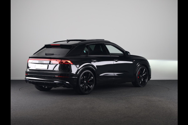Audi Q8 Pro Line S 55 TFSI e 394 pk | Bang & Olufsen Premium 3D | Glazen panoramadak | Vierwielbesturing | Assistentie. plus, remote park |