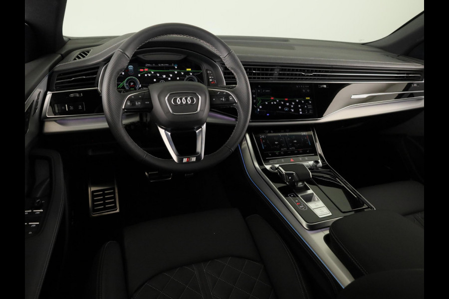 Audi Q8 Pro Line S 55 TFSI e 394 pk | Bang & Olufsen Premium 3D | Glazen panoramadak | Vierwielbesturing | Assistentie. plus, remote park |