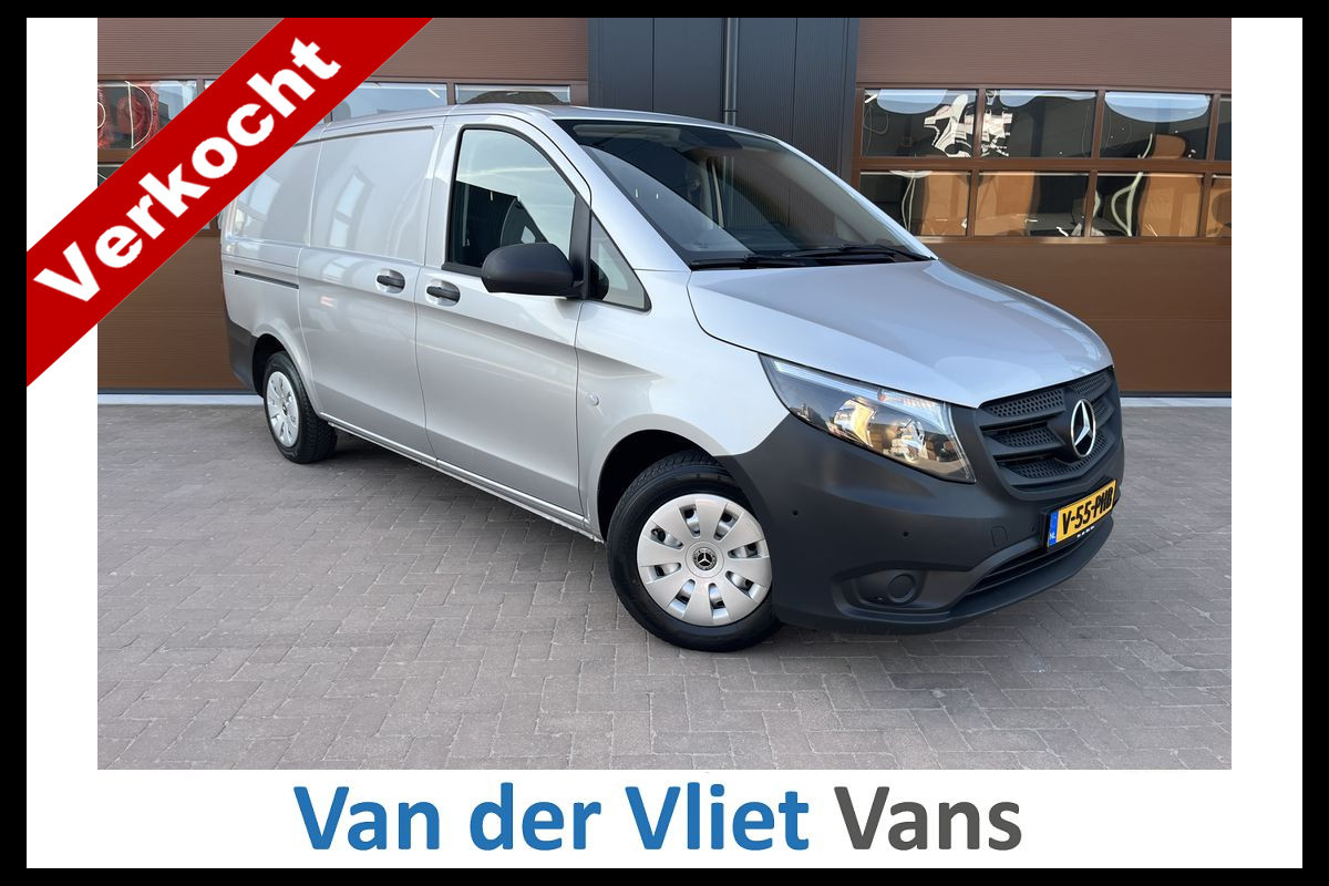 Mercedes-Benz Vito 114 CDI Lang Lease €372 p/m, Airco, Navi, Carplay, PDC, Camera, Volledig onderhoudshistorie aanwezig