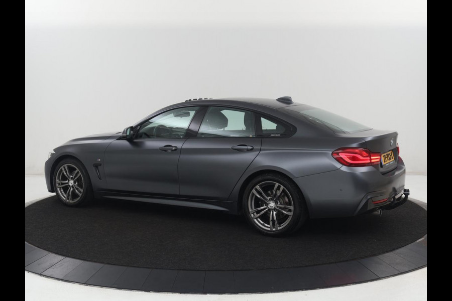 BMW 4 Serie Gran Coupé 418i High Executive | Schuifdak | Trekhaak | Climate control | Navigatie | Camera | Cruise control | Buetooth | DAB+ | Ambianceverlichting