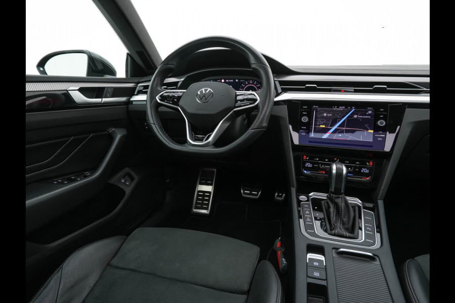 Volkswagen Arteon Shooting Brake 1.4 TSI eHybrid R-Line Business (Plug-in) {SoH-90%} (INCL-BTW) *PANO | LEATHER-ARTVELOURS | FULL-LED | CAMERA | ADAPTIVE-CRUISE | HEATED-SPORTSEATS | KEYLESS | NAVI-FULLMAP | PRIVACYGLASS | SHIFTPADDLES | DIGI-COCKPIT | TOWBAR | 18''ALU*