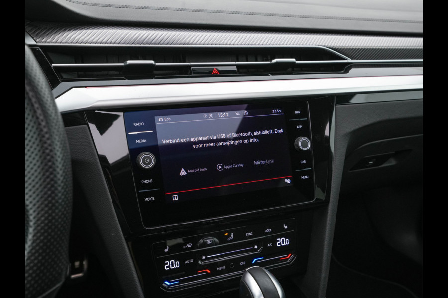 Volkswagen Arteon Shooting Brake 1.4 TSI eHybrid R-Line Business (Plug-in) {SoH-90%} (INCL-BTW) *PANO | LEATHER-ARTVELOURS | FULL-LED | CAMERA | ADAPTIVE-CRUISE | HEATED-SPORTSEATS | KEYLESS | NAVI-FULLMAP | PRIVACYGLASS | SHIFTPADDLES | DIGI-COCKPIT | TOWBAR | 18''ALU*