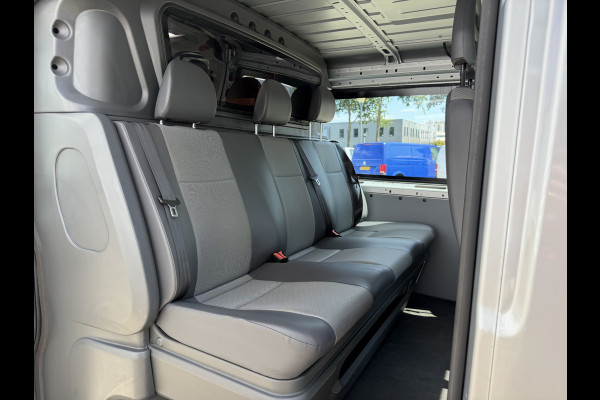 Fiat Ducato Maxi 35H 2.3 MultiJet L2H1 DC 5 persoons / trekhaak 3000 kg! / euro 6 / bpm vrij / zilver metallic / cruise en climate control / ingerichte laadruimte / lease vanaf €