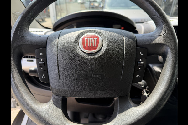 Fiat Ducato Maxi 35H 2.3 MultiJet L2H1 DC 5 persoons / trekhaak 3000 kg! / euro 6 / bpm vrij / zilver metallic / cruise en climate control / ingerichte laadruimte / lease vanaf €