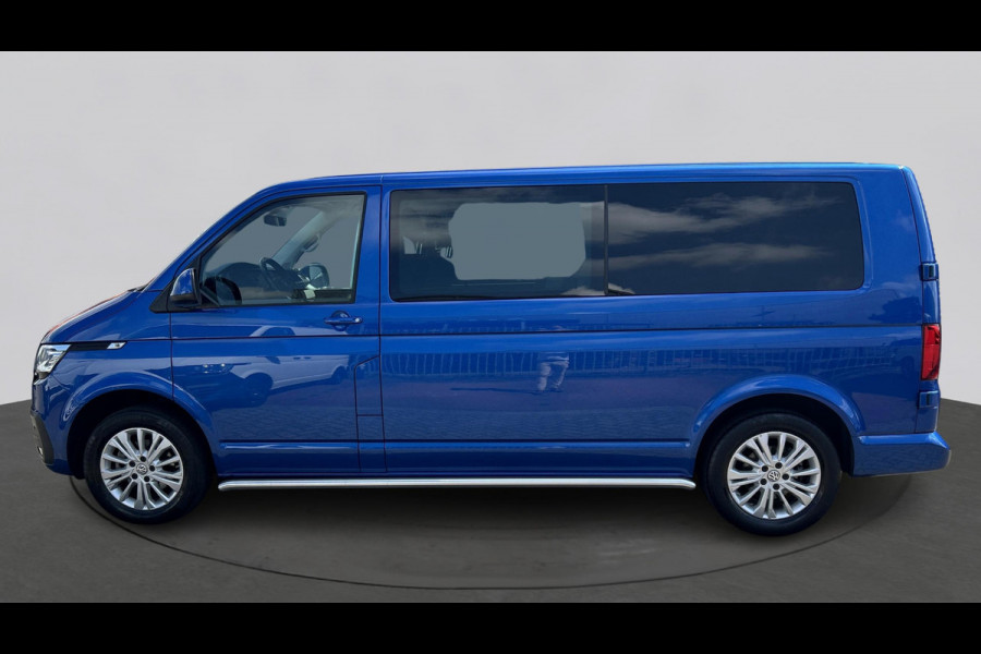 Volkswagen Transporter L2H1 Dubbel Cabine 2.0 TDI 150pk DSG Highline / Automaat Led Camera Stoelverwarming Navigatie Trekhaak Alcantara/