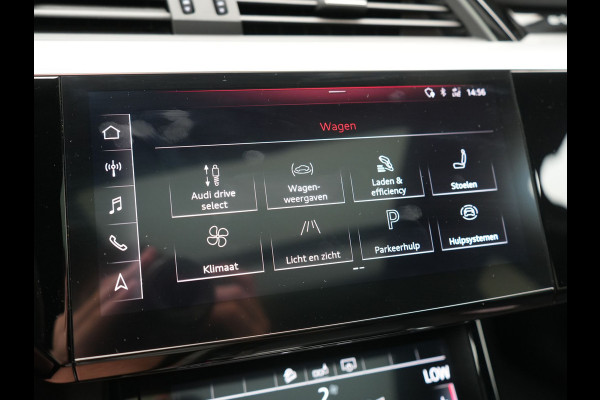 Audi e-tron E-Tron 50 Quattro S Line 71 kWh 313pk | Panodak | Luchtvering | Adaptive Cruise | Alcantara Sportstoelen Memory & Verwarmd | Apple Carplay | Navigatie | 20"L.M |