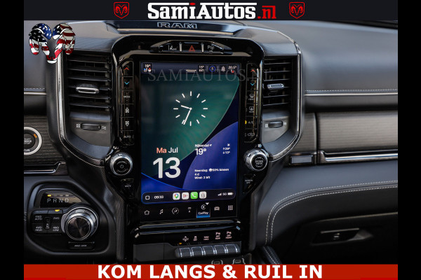 Dodge Ram LIMITED NIGHT 5.7 V8 402PK | HUD | 4PL WHEELS | LUCHTVERING |OPEN UILAAT KLEP | BOM VOL | GRANITE CRYSTAL | DC | CREW CAB | DUBBELE CABINE | 5 PERSOONS GRIJSKENTEKEN | EERSTE EIGENAAR | TOP STAAT 44000 KM |