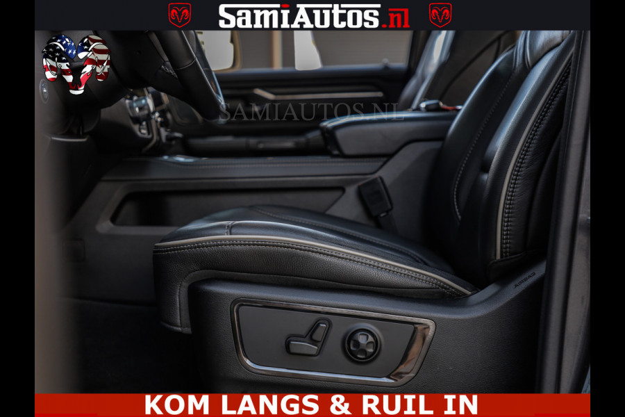 Dodge Ram LIMITED NIGHT 5.7 V8 402PK | HUD | 4PL WHEELS | LUCHTVERING |OPEN UILAAT KLEP | BOM VOL | GRANITE CRYSTAL | DC | CREW CAB | DUBBELE CABINE | 5 PERSOONS GRIJSKENTEKEN | EERSTE EIGENAAR | TOP STAAT 44000 KM |