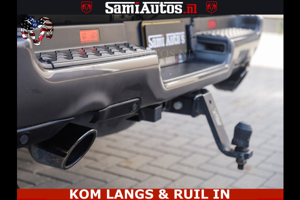 Dodge Ram LIMITED NIGHT 5.7 V8 402PK | HUD | 4PL WHEELS | LUCHTVERING |OPEN UILAAT KLEP | BOM VOL | GRANITE CRYSTAL | DC | CREW CAB | DUBBELE CABINE | 5 PERSOONS GRIJSKENTEKEN | EERSTE EIGENAAR | TOP STAAT 44000 KM |
