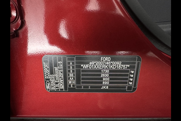 Ford EcoSport 1.0 EcoBoost Trend Ultimate (INCL-BTW) *NAVI-FULLMAP | CAMERA | CRUISE | COMFORTSEATS | FORD-SYNC3-AUDIO | PRIVACY-GLASS | PDC | TOWBAR | 16''ALU*