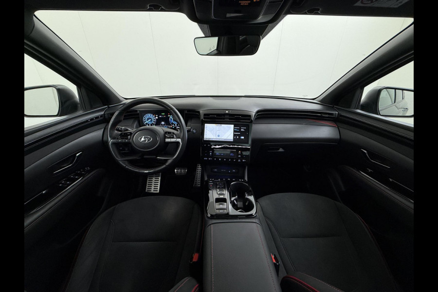 Hyundai Tucson 1.6 T-GDI HEV N Line PANO |DEALER ONDERHOUDEN| HYUNDAI GARANTIE T/M 02-2028| STOELVENTILATIE + VERWARMING| CAMERA | FULL OPTIONS| ACHTERBANK VERWARMD