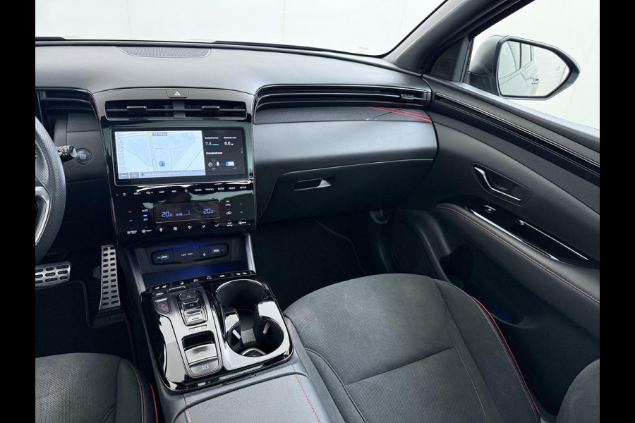 Hyundai Tucson 1.6 T-GDI HEV N Line PANO |DEALER ONDERHOUDEN| HYUNDAI GARANTIE T/M 02-2028| STOELVENTILATIE + VERWARMING| CAMERA | FULL OPTIONS| ACHTERBANK VERWARMD