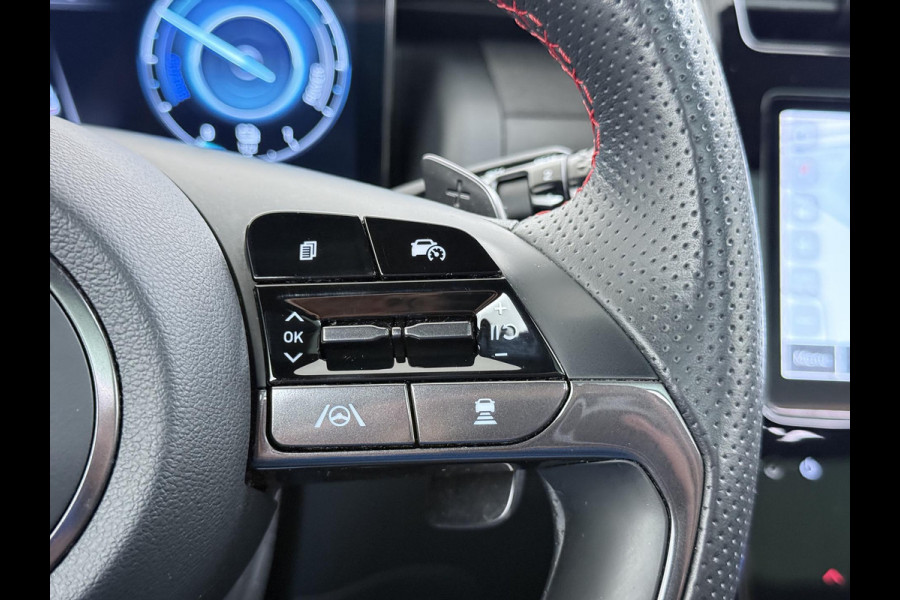 Hyundai Tucson 1.6 T-GDI HEV N Line PANO |DEALER ONDERHOUDEN| HYUNDAI GARANTIE T/M 02-2028| STOELVENTILATIE + VERWARMING| CAMERA | FULL OPTIONS| ACHTERBANK VERWARMD