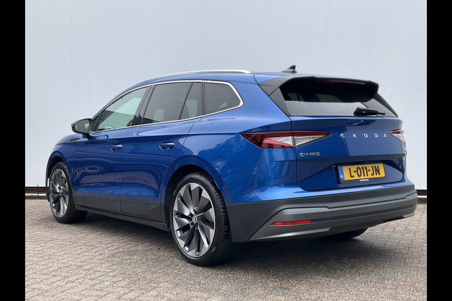 Škoda ENYAQ iV 80 SOH 92.5% First Edition Leer Stoel/StuurVerw+Elektr Carplay Adapt.Cruise Sportline