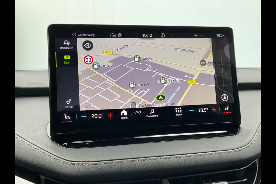 Škoda ENYAQ iV 80 SOH 92.5% First Edition Leer Stoel/StuurVerw+Elektr Carplay Adapt.Cruise Sportline