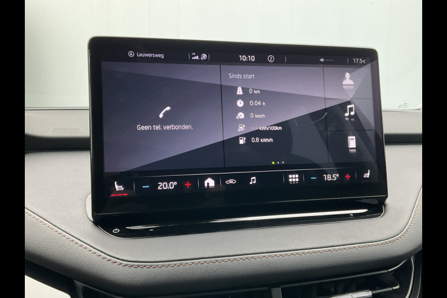 Škoda ENYAQ iV 80 SOH 92.5% First Edition Leer Stoel/StuurVerw+Elektr Carplay Adapt.Cruise Sportline