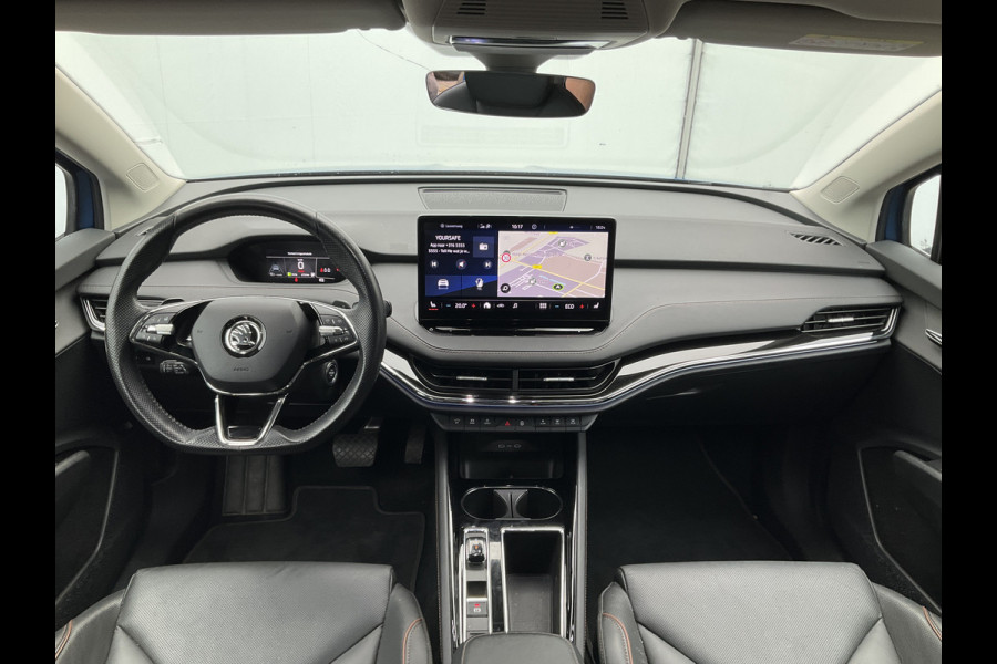 Škoda ENYAQ iV 80 SOH 92.5% First Edition Leer Stoel/StuurVerw+Elektr Carplay Adapt.Cruise Sportline
