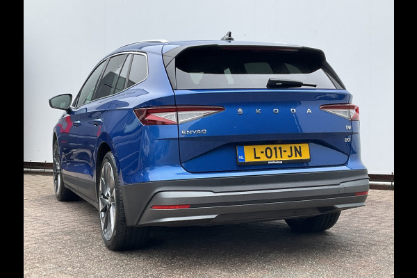 Škoda ENYAQ iV 80 SOH 92.5% First Edition Leer Stoel/StuurVerw+Elektr Carplay Adapt.Cruise Sportline