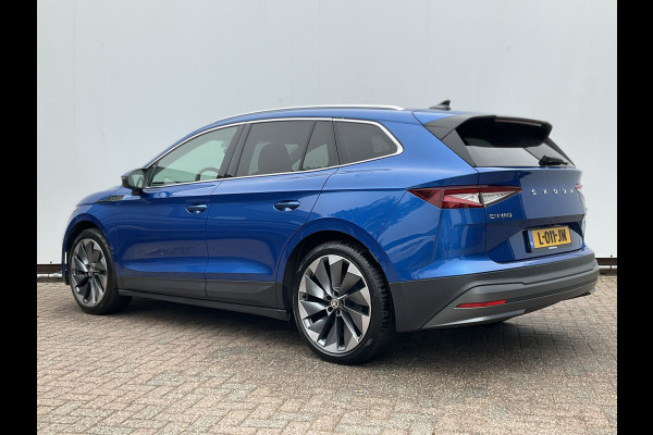 Škoda ENYAQ iV 80 SOH 92.5% First Edition Leer Stoel/StuurVerw+Elektr Carplay Adapt.Cruise Sportline
