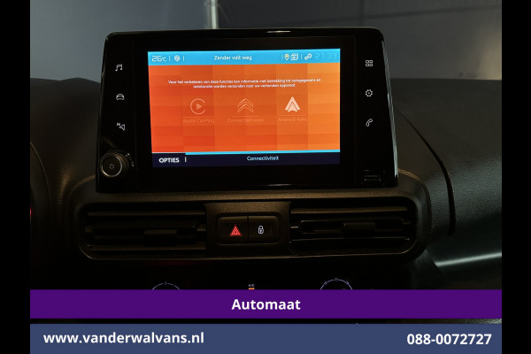 Citroën Berlingo 1.2 PureTech 130pk Automaat Benzine L1H1 Euro6 Airco | 3-Zits | Navigatie | Camera | Apple Carplay Android Auto, Cruisecontrol, Parkeersensoren