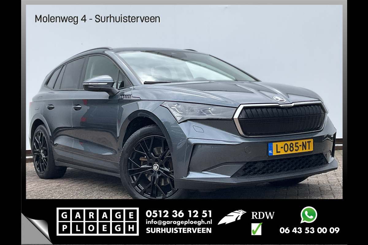 Škoda ENYAQ iV 60 SOH 94.6% First Edition Adapt.Cruise Camera Carplay Stoel/Stuurverw. Sportline