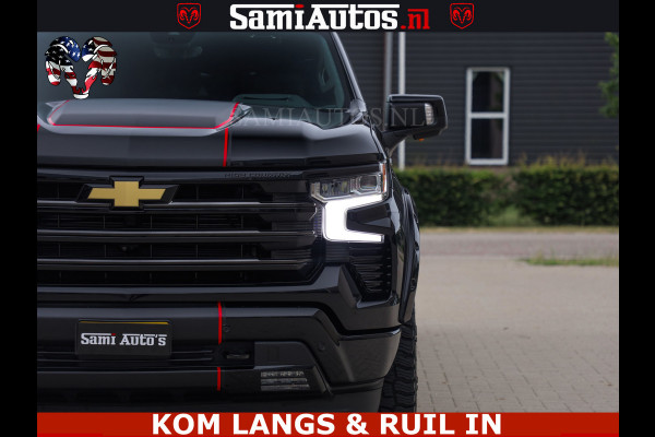 Chevrolet Silverado HULK PACK | BEAST | HUIF | BLACK OPS | BOM VOL | GARANTIE TOT 24-01-2028 | DC 5 PERSOONS | DUBBELE CABINE | HUD | COMFORT STOELEN GEKOELD EN VERWARMD | BOSE | EN NOG VEEL MEER ....| 6.2 V8 426PK |