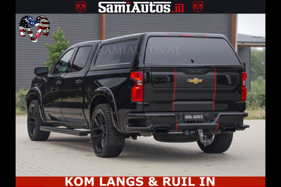 Chevrolet Silverado HULK PACK | BEAST | HUIF | BLACK OPS | BOM VOL | GARANTIE TOT 24-01-2028 | DC 5 PERSOONS | DUBBELE CABINE | HUD | COMFORT STOELEN GEKOELD EN VERWARMD | BOSE | EN NOG VEEL MEER ....| 6.2 V8 426PK |