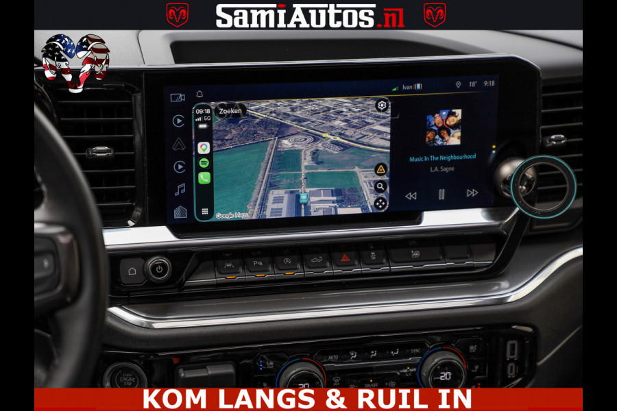 Chevrolet Silverado HULK PACK | BEAST | HUIF | BLACK OPS | BOM VOL | GARANTIE TOT 24-01-2028 | DC 5 PERSOONS | DUBBELE CABINE | HUD | COMFORT STOELEN GEKOELD EN VERWARMD | BOSE | EN NOG VEEL MEER ....| 6.2 V8 426PK |