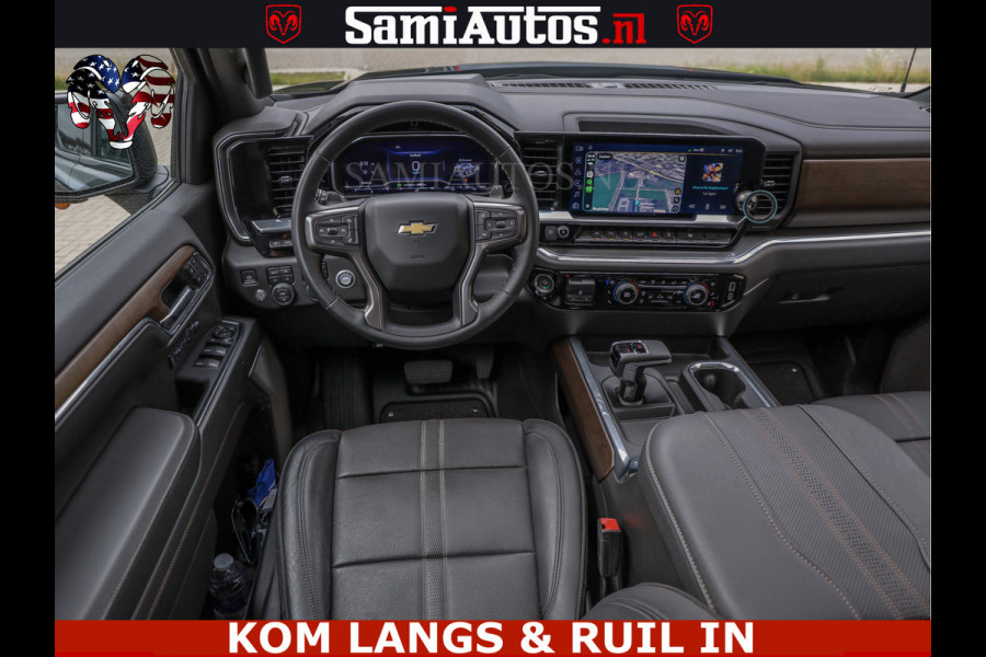 Chevrolet Silverado HULK PACK | BEAST | HUIF | BLACK OPS | BOM VOL | GARANTIE TOT 24-01-2028 | DC 5 PERSOONS | DUBBELE CABINE | HUD | COMFORT STOELEN GEKOELD EN VERWARMD | BOSE | EN NOG VEEL MEER ....| 6.2 V8 426PK |