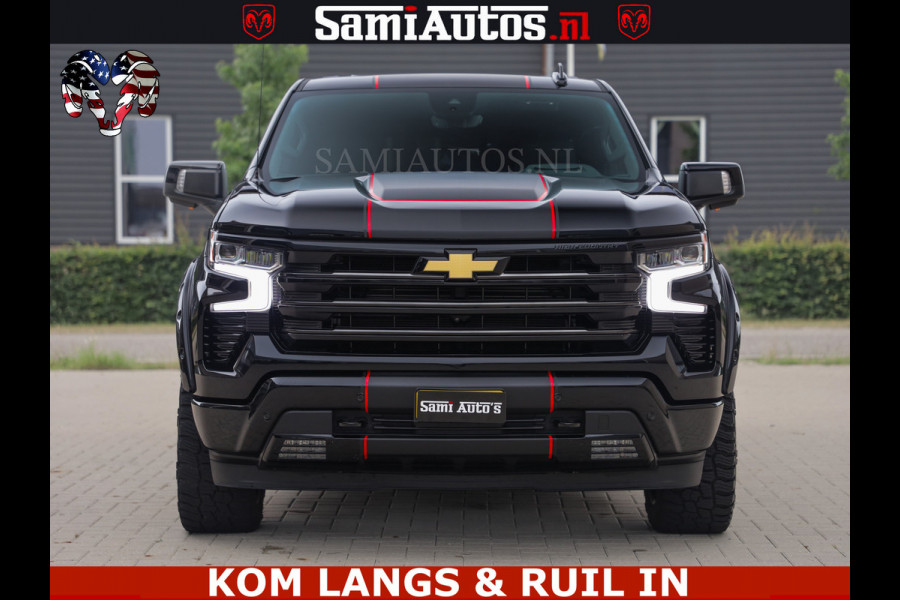 Chevrolet Silverado HULK PACK | BEAST | HUIF | BLACK OPS | BOM VOL | GARANTIE TOT 24-01-2028 | DC 5 PERSOONS | DUBBELE CABINE | HUD | COMFORT STOELEN GEKOELD EN VERWARMD | BOSE | EN NOG VEEL MEER ....| 6.2 V8 426PK |