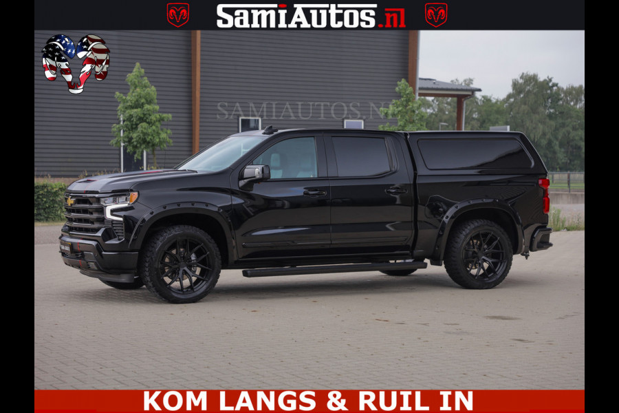 Chevrolet Silverado HULK PACK | BEAST | HUIF | BLACK OPS | BOM VOL | GARANTIE TOT 24-01-2028 | DC 5 PERSOONS | DUBBELE CABINE | HUD | COMFORT STOELEN GEKOELD EN VERWARMD | BOSE | EN NOG VEEL MEER ....| 6.2 V8 426PK |