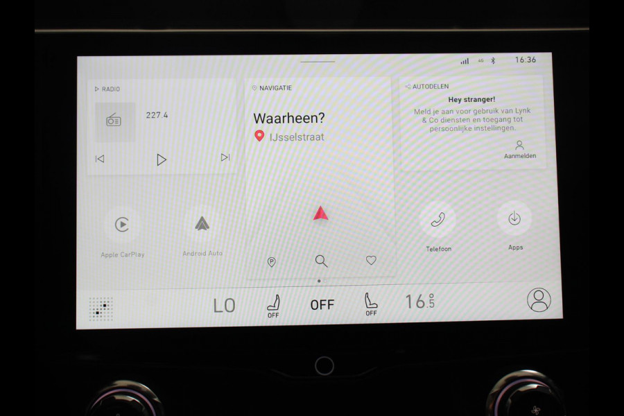 Lynk & Co 01 1.5 192KW PHEV Panoramadak Navigatie Apple Carplay/ Android Auto Camera Parkeersensoren Adaptive Cruise Control Memory stoelen verwarmbaar Full Led Climate Control Lichtmetalen velgen