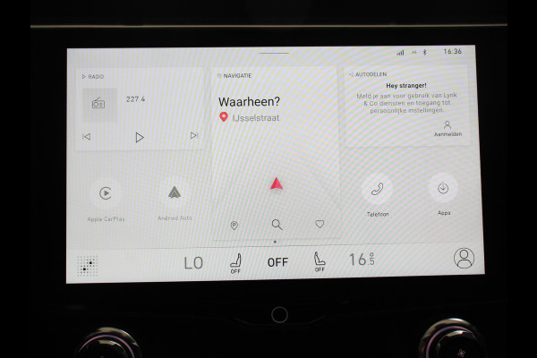 Lynk & Co 01 1.5 192KW PHEV Panoramadak Navigatie Apple Carplay/ Android Auto Camera Parkeersensoren Adaptive Cruise Control Memory stoelen verwarmbaar Full Led Climate Control Lichtmetalen velgen