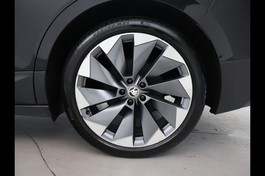 Škoda ENYAQ iV 80 SOH 93% + LEDER | PANORAMA | TREKHAAK | 21 INCH | ADAPTIVE CRUISE | CAMERA | STOELVERW. | MATRIX LED