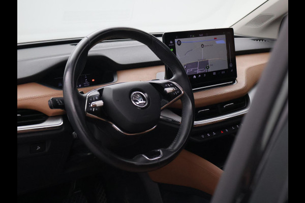 Škoda ENYAQ iV 80 SOH 93% + LEDER | PANORAMA | TREKHAAK | 21 INCH | ADAPTIVE CRUISE | CAMERA | STOELVERW. | MATRIX LED