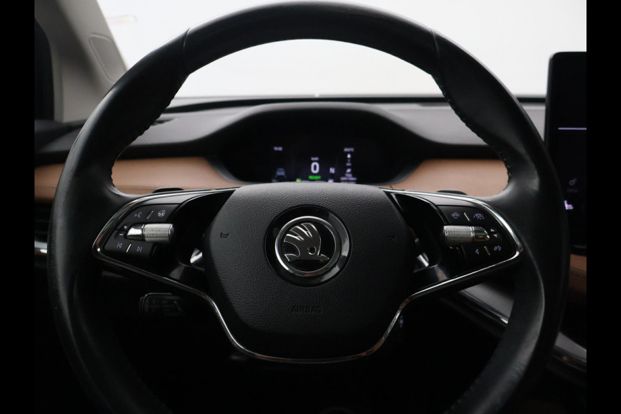 Škoda ENYAQ iV 80 SOH 93% + LEDER | PANORAMA | TREKHAAK | 21 INCH | ADAPTIVE CRUISE | CAMERA | STOELVERW. | MATRIX LED