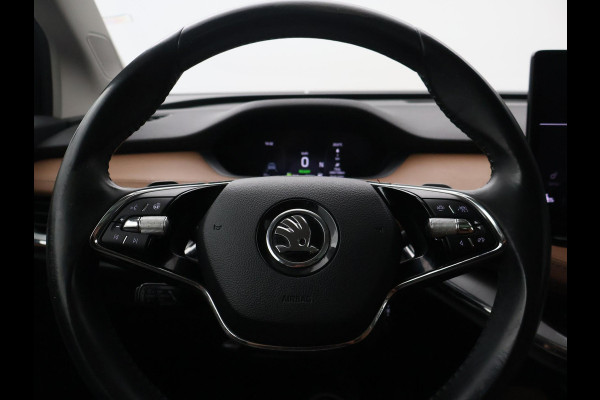 Škoda ENYAQ iV 80 SOH 93% + LEDER | PANORAMA | TREKHAAK | 21 INCH | ADAPTIVE CRUISE | CAMERA | STOELVERW. | MATRIX LED