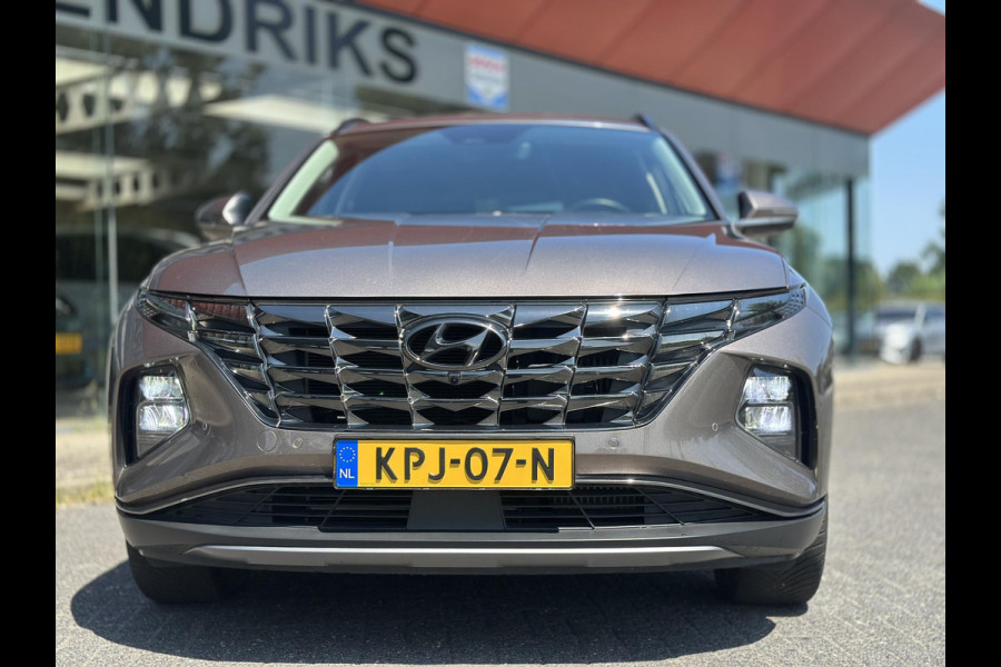 Hyundai Tucson 1.6 T-GDI HEV Premium | Trekhaak 1650kg!  | Leder | Blind-spot | 360 Cam | Adaptive CC | Stoel-koeling/verwarming |