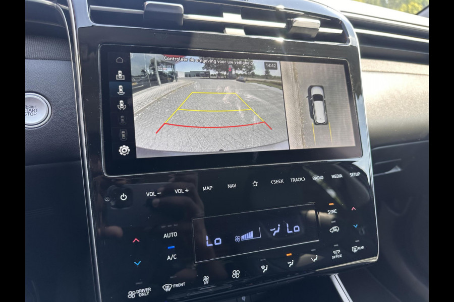 Hyundai Tucson 1.6 T-GDI HEV Premium | Trekhaak 1650kg!  | Leder | Blind-spot | 360 Cam | Adaptive CC | Stoel-koeling/verwarming |