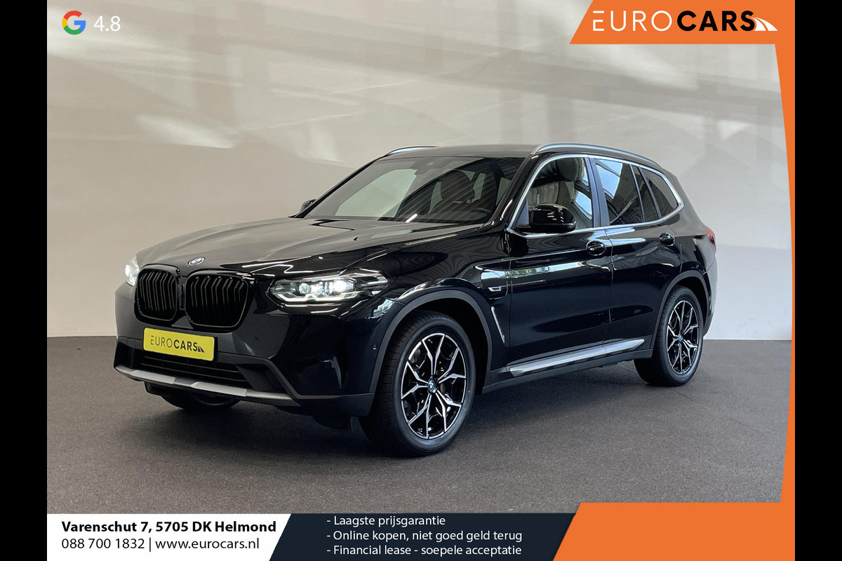 BMW X3 xDrive30e Trekhaak PDC VA + Camera Sportstoelen 19" M-Sport Stoelverwarming Cognac Leder Bekleding Privacy Glass DAB+ Navi Carplay Cruise Control