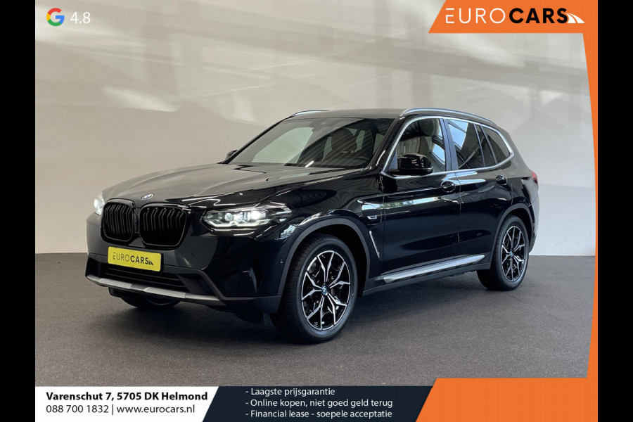 BMW X3 xDrive30e Trekhaak PDC VA + Camera Sportstoelen 19" M-Sport Stoelverwarming Cognac Leder Bekleding Privacy Glass DAB+ Navi Carplay Cruise Control