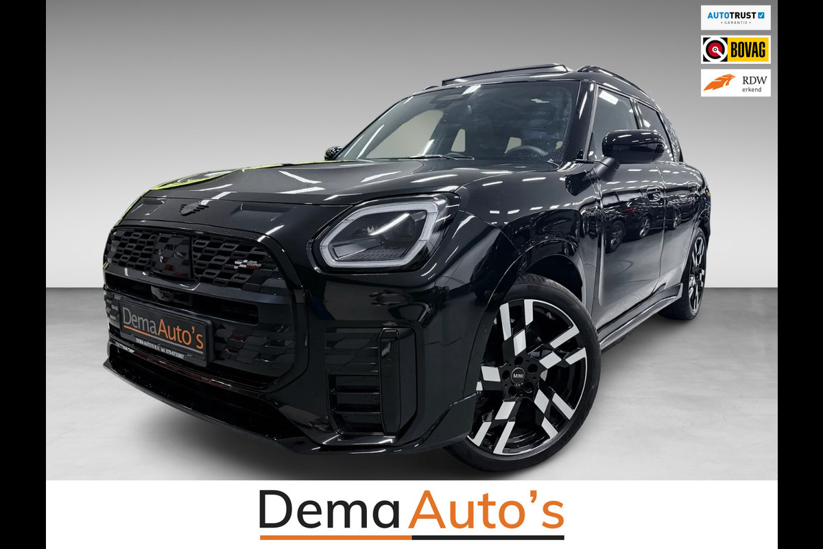 MINI Countryman 1.5 C John Cooper Works XL NW-PRIJS 67DEURO/MASSAGE+M-STOELEN/PANO/LEDER/H-UP/SFEERVERL/360CAM/H-KARDON///