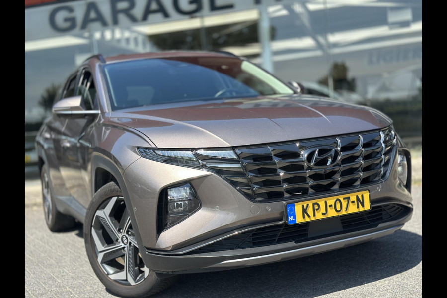 Hyundai Tucson 1.6 T-GDI HEV Premium | Trekhaak 1650kg!  | Leder | Blind-spot | 360 Cam | Adaptive CC | Stoel-koeling/verwarming |