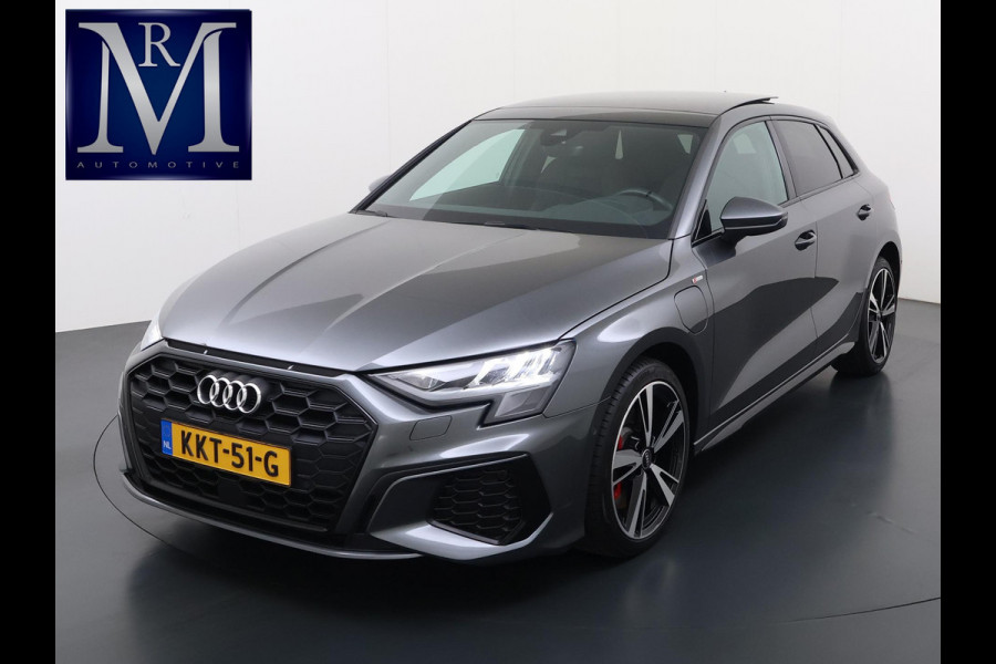 Audi A3 Sportback 45 TFSI e S edition Competition 245 PK PHEV |  S-LINE INTERIEUR & EXTERIEUR | PANORAMADAK | KEYLESS GO & START | BLACK OPTIC PAKKET | STOELVERWARMING | AUDI DEALER ONDERHOUDEN |
